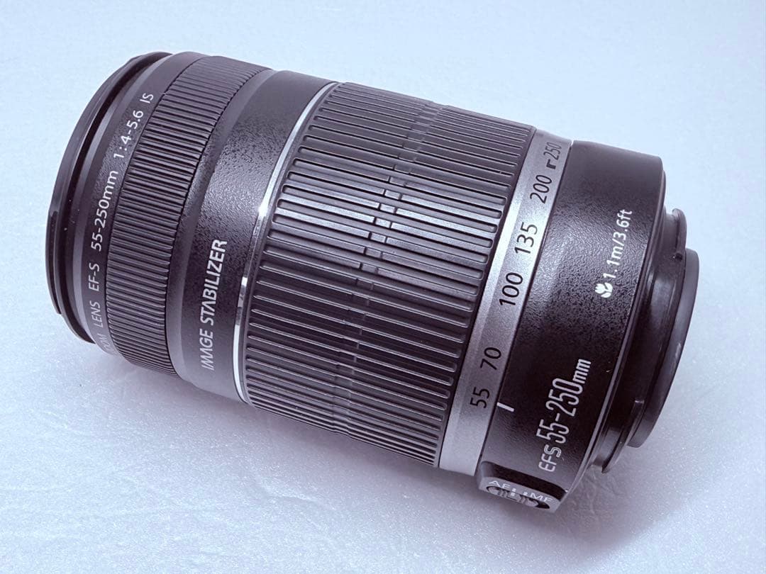 Canon EF-S 55-250mm F4-5.6 IS 動作確認済