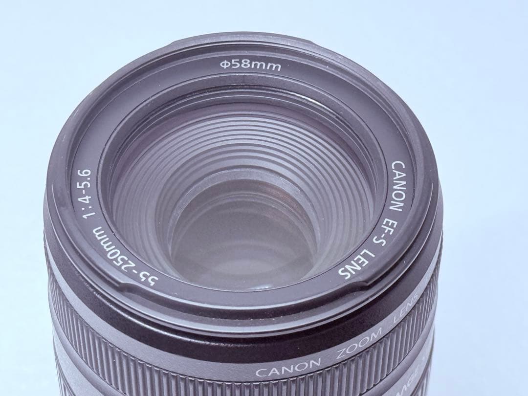 Canon EF-S 55-250mm F4-5.6 IS 動作確認済