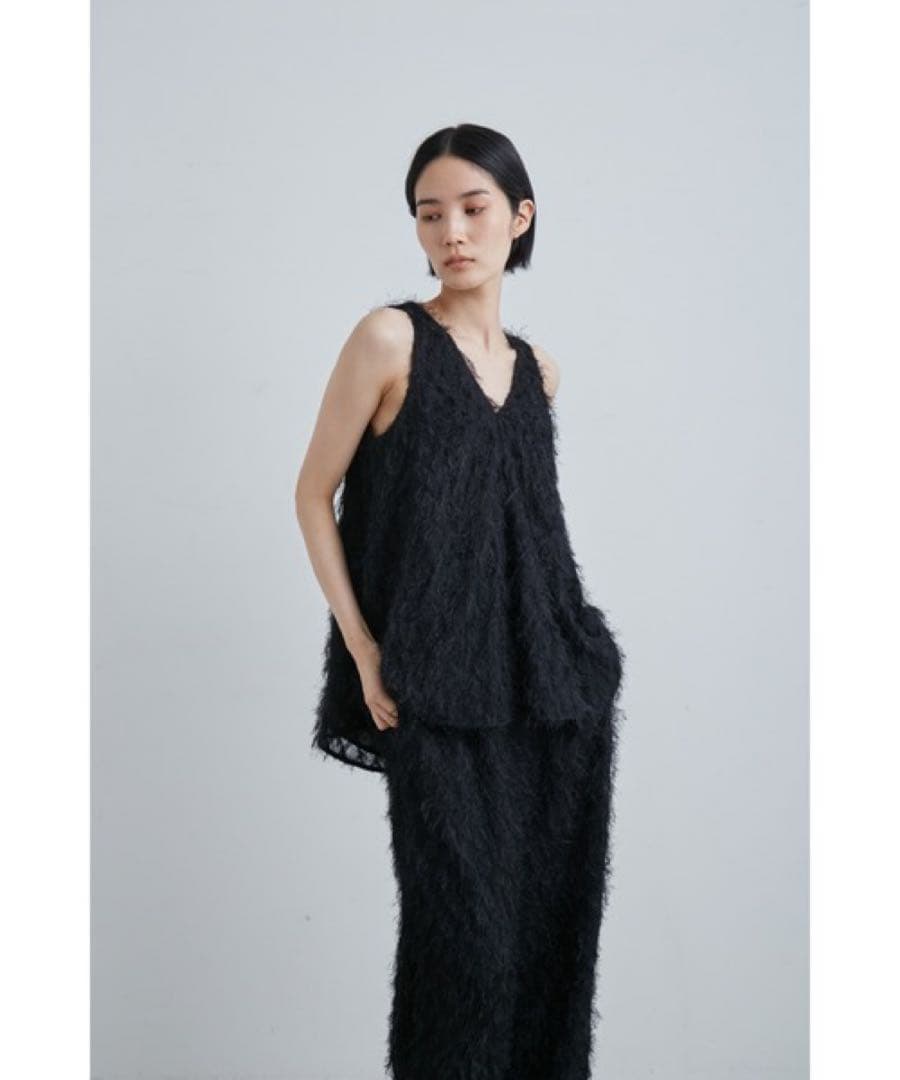 MIESROHE カットジャガードトップス