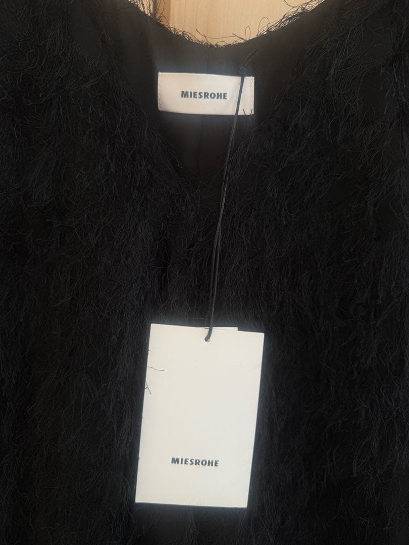 MIESROHE カットジャガードトップス