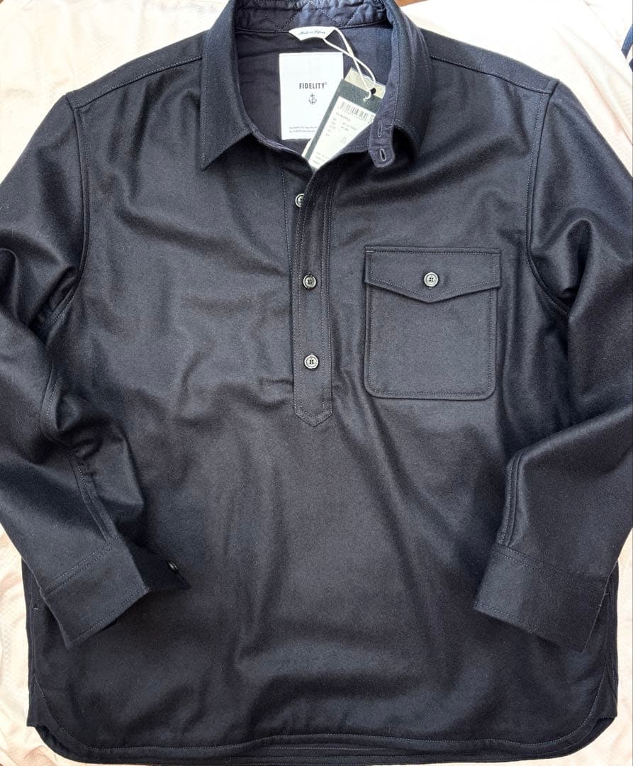 【新品未使用】 FIDELITY × 2nd プルオーバー CPOシャツ L