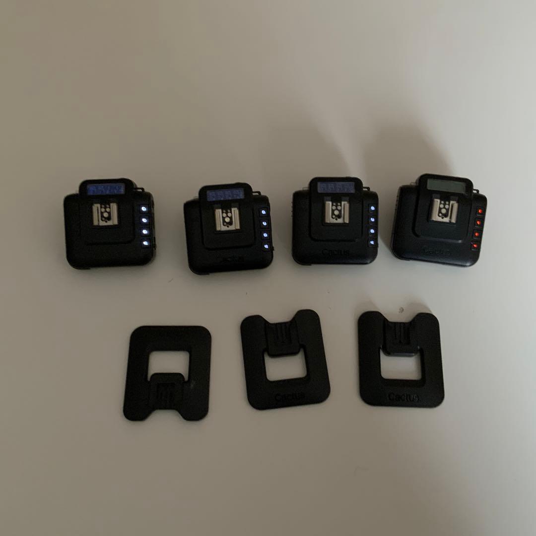 Cactus ワイヤレストランシーバー V6 II 3台　V6 1台