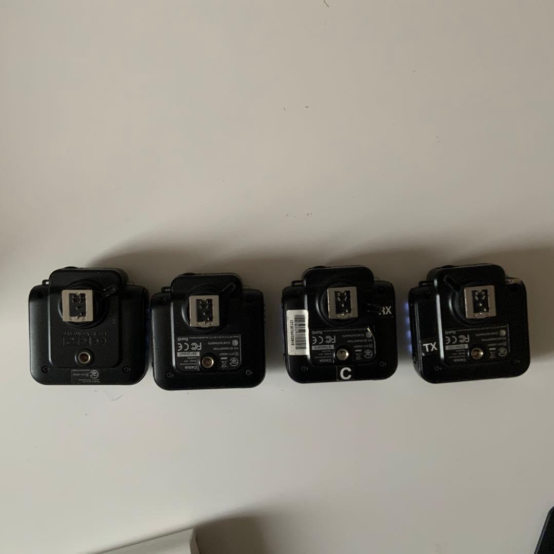 Cactus ワイヤレストランシーバー V6 II 3台　V6 1台