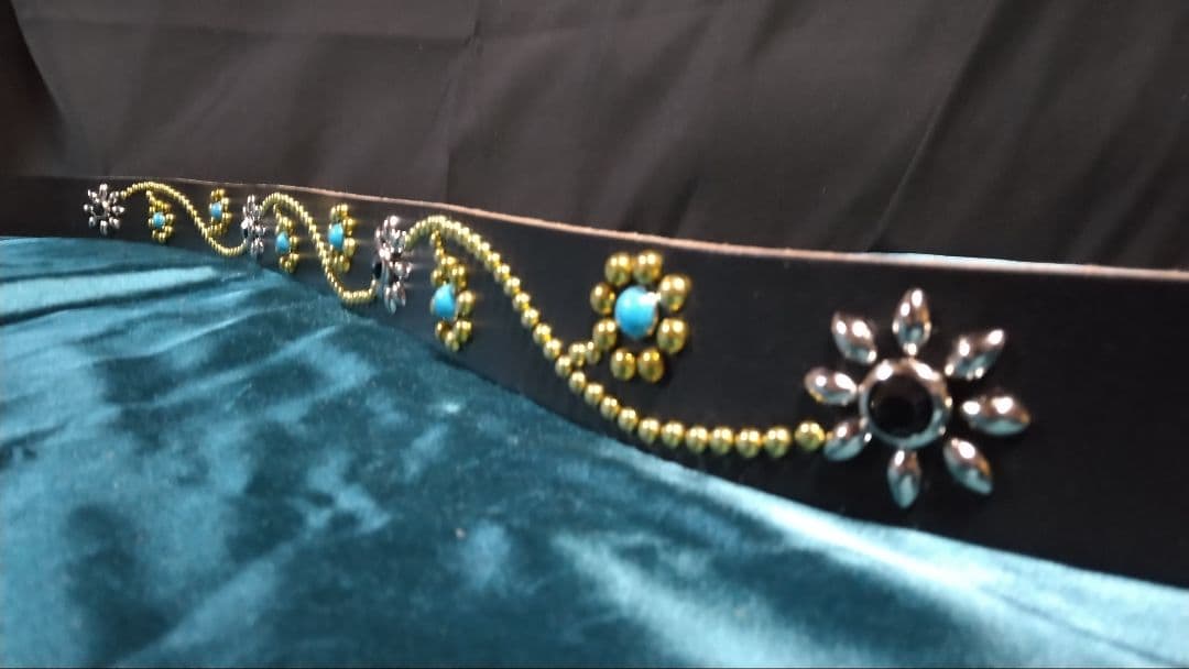 たやうトラッカーウォレットベンズレザーツタ＆フラワータイプB、キ－ホルダー