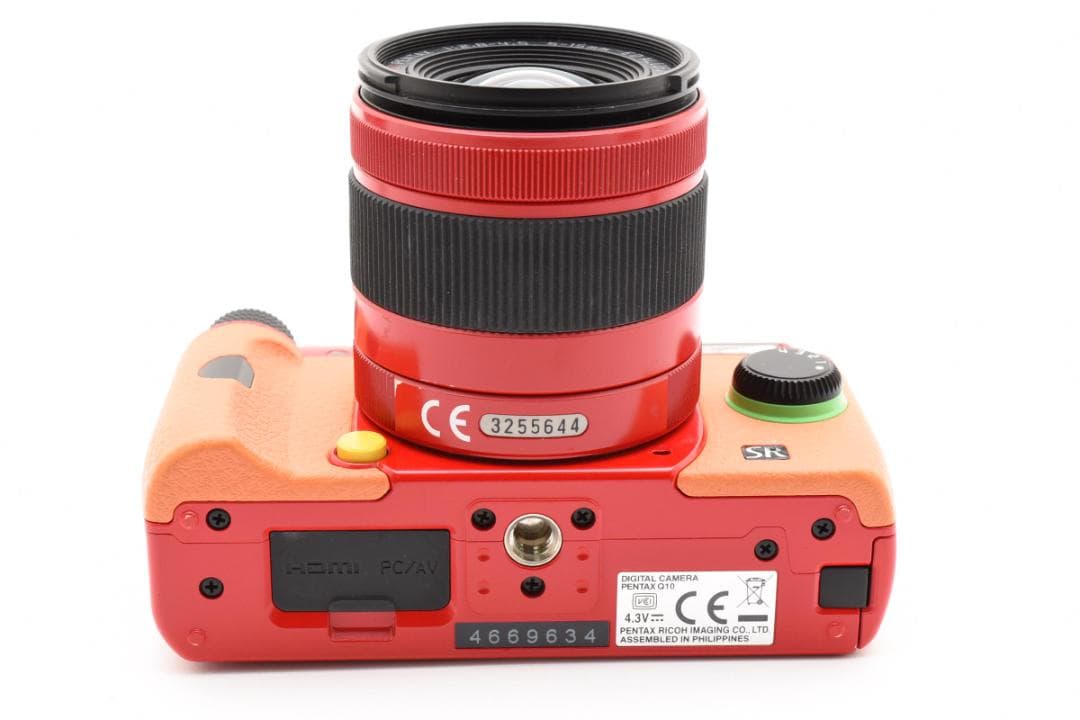 ［動作確認済］PENTAX Q10 エヴァンゲリオンモデル レンズキット　アスカ