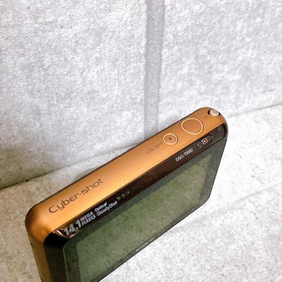 【極美品】SONY サイバーショット DSC-T99D コンパクトデジタルカメラ