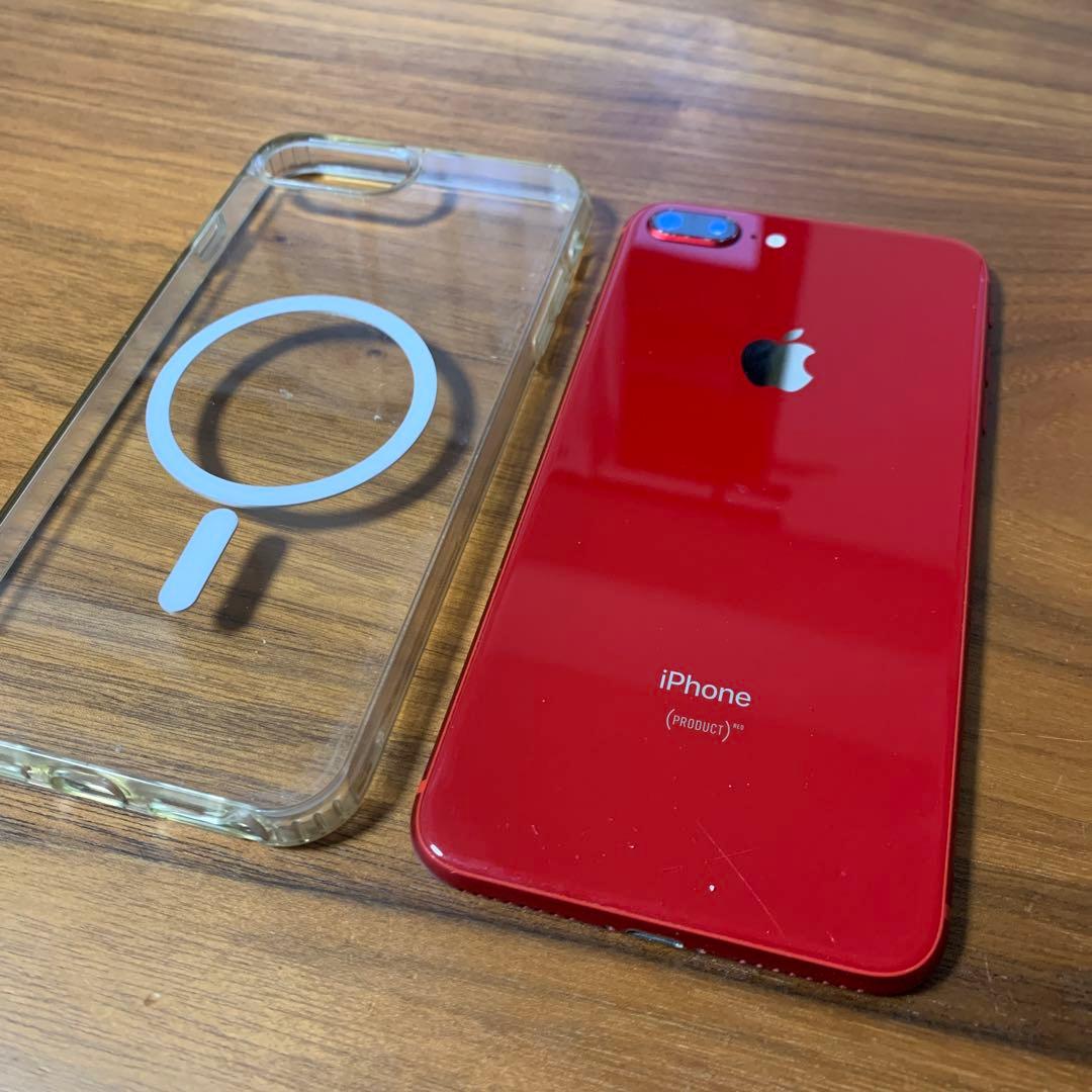 【iPhone8Plus】現役⭕️64GB レッドアクティベーションロック解除✅