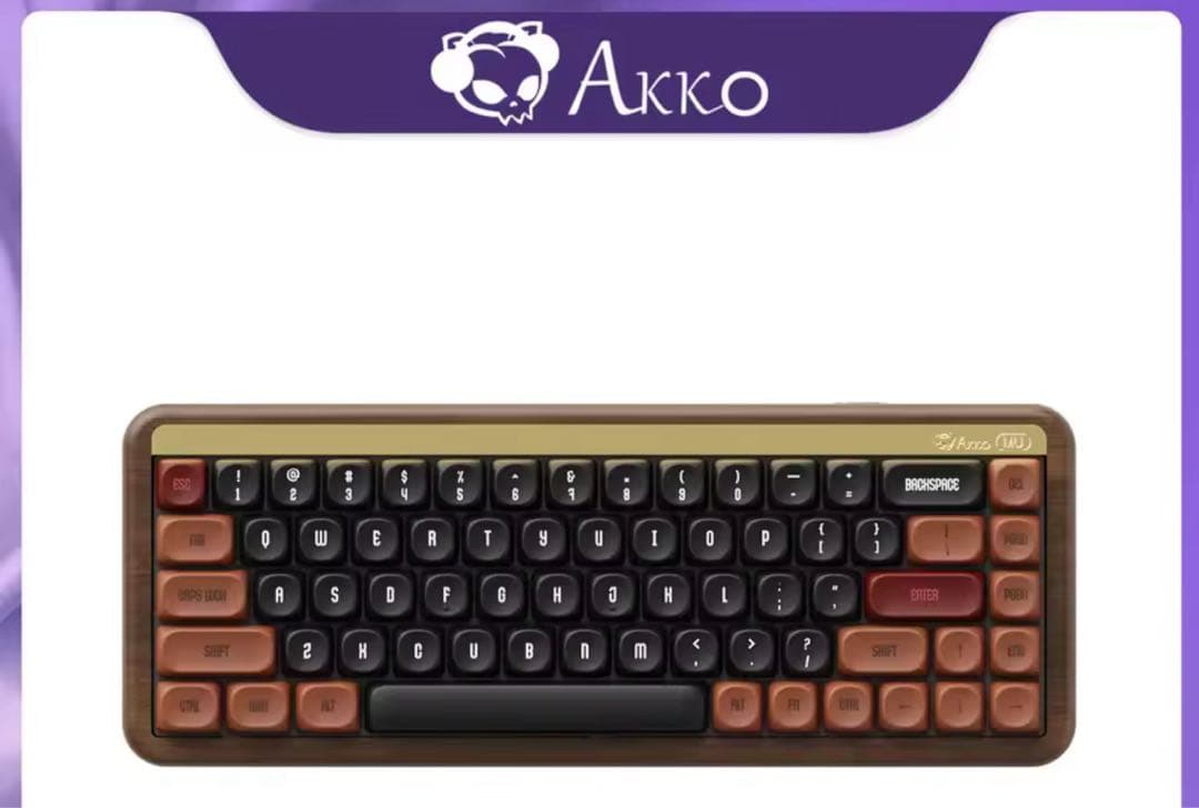 Akko MU01 ウッドケースキーボード 新品未開封