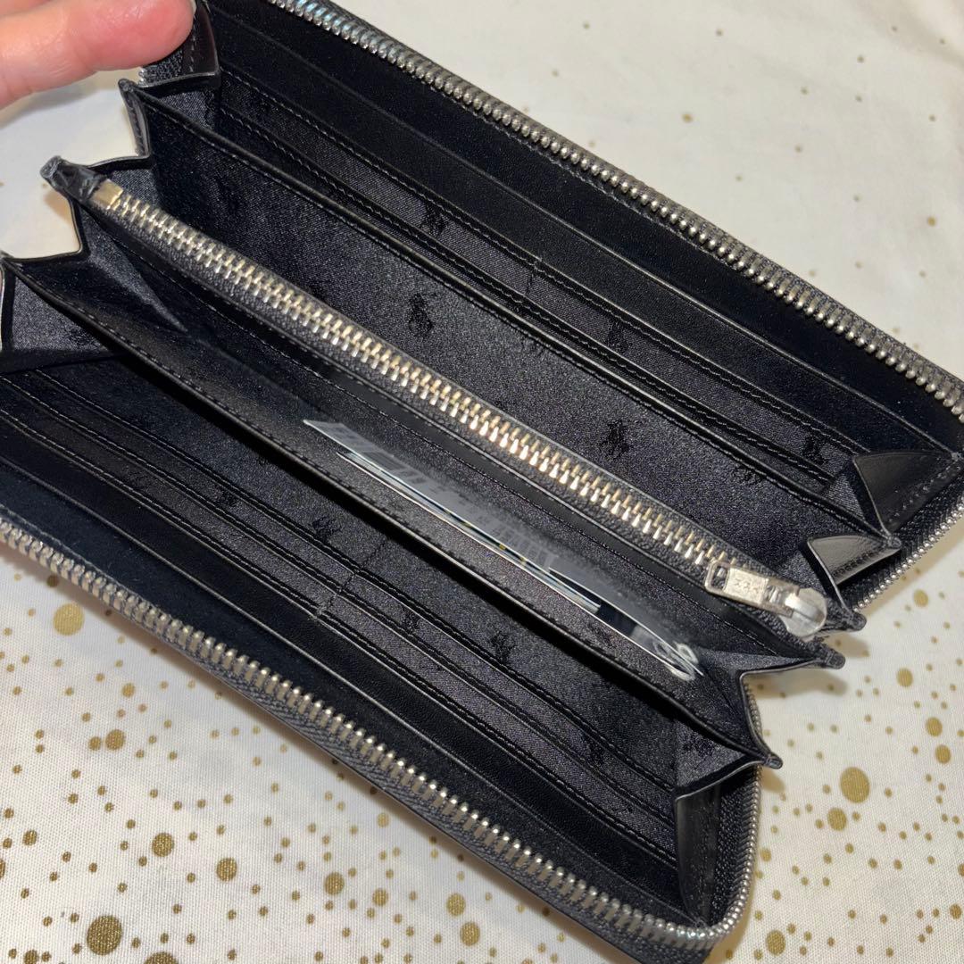 新品　POLO RALPH LAUREN ポロラルフローレン　、長財布、ブラック