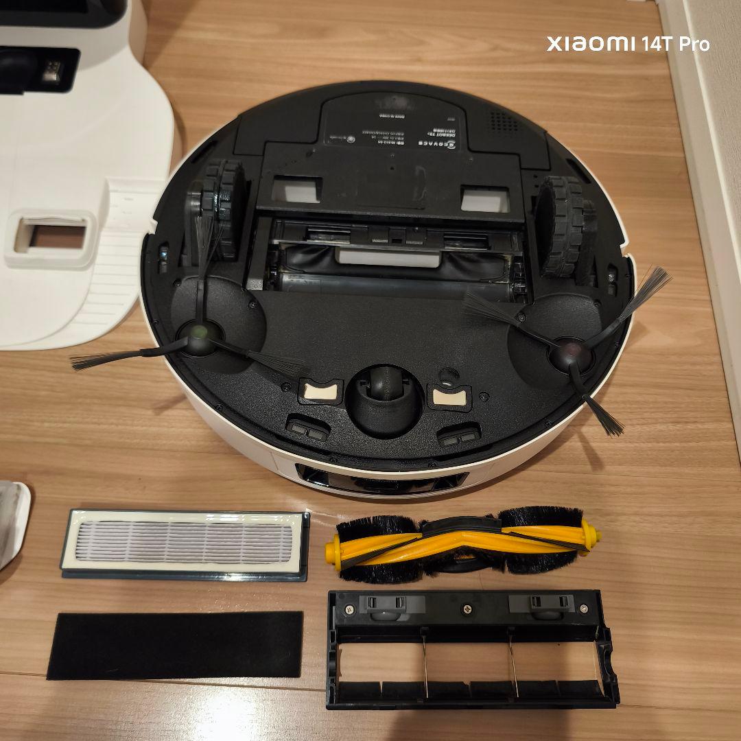 DEEBOT T9+ ロボット掃除機本体 自動ゴミ収集機能付き　エコバックス