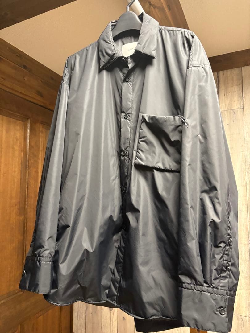 ジャケット・アウター stein OVERSIZED PADDED SHIRT