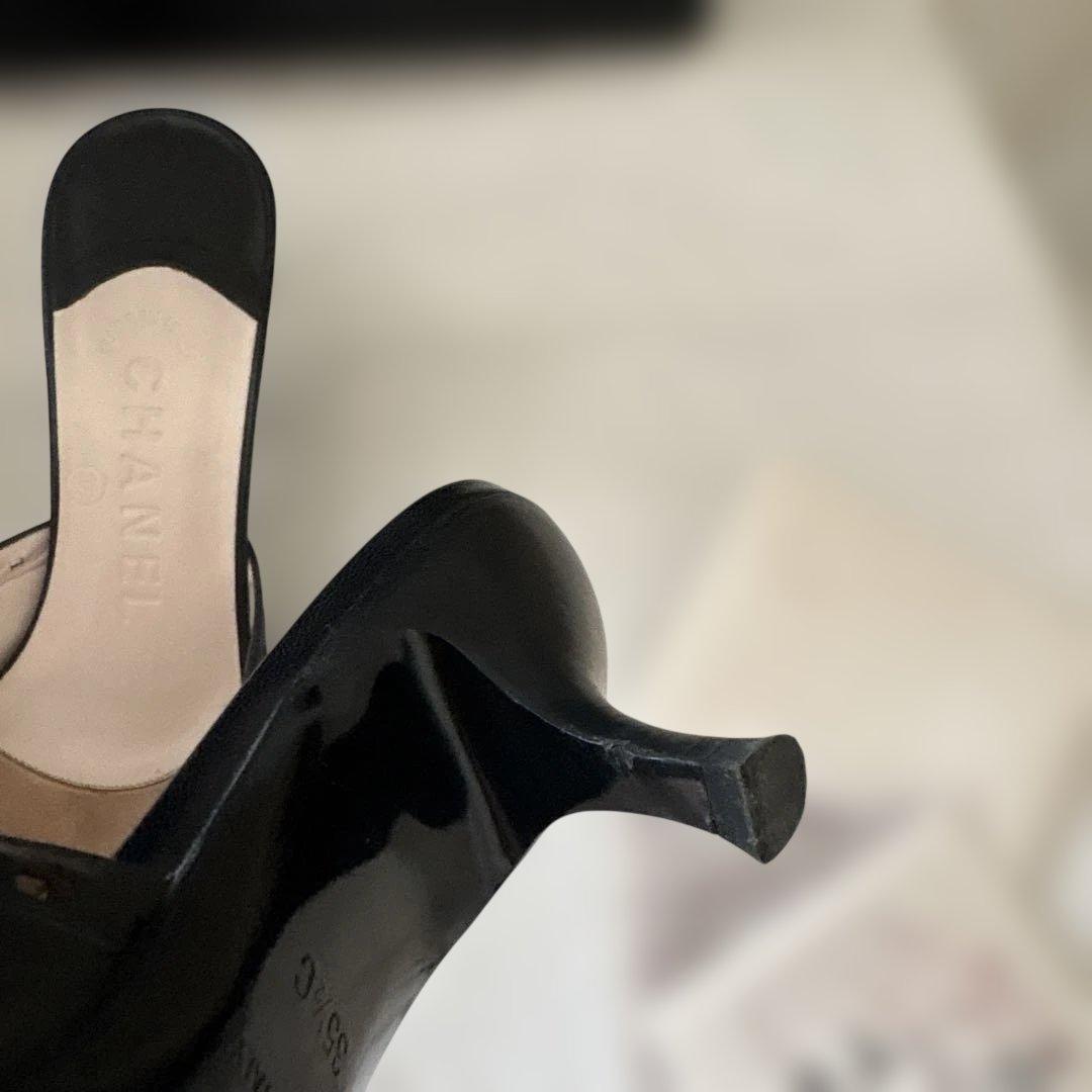 ココマーク　シャネル　ミュール