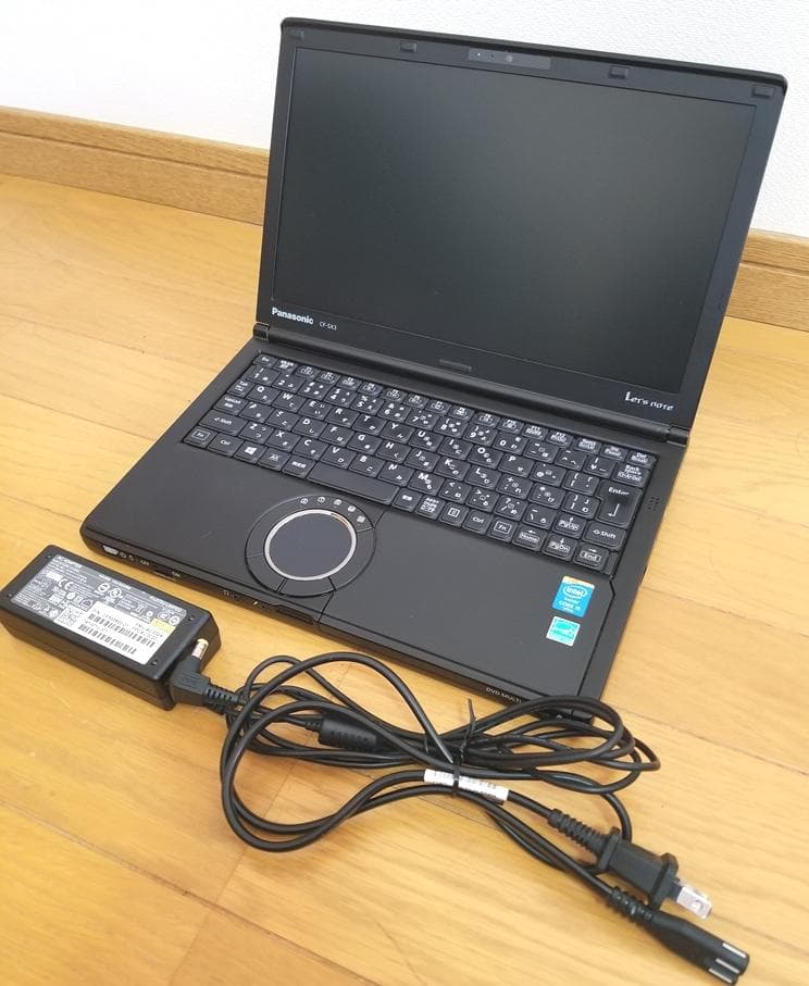 ブラック Let's note CF-SX3 SSD 8GB DVDドライブ