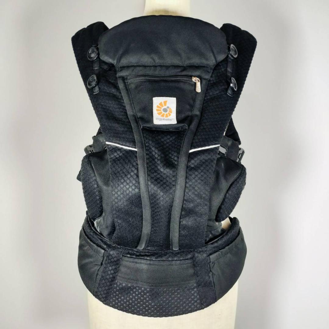美品✨ergobaby 抱っこ紐 オムニブリーズ ブラックOMNI Breeze