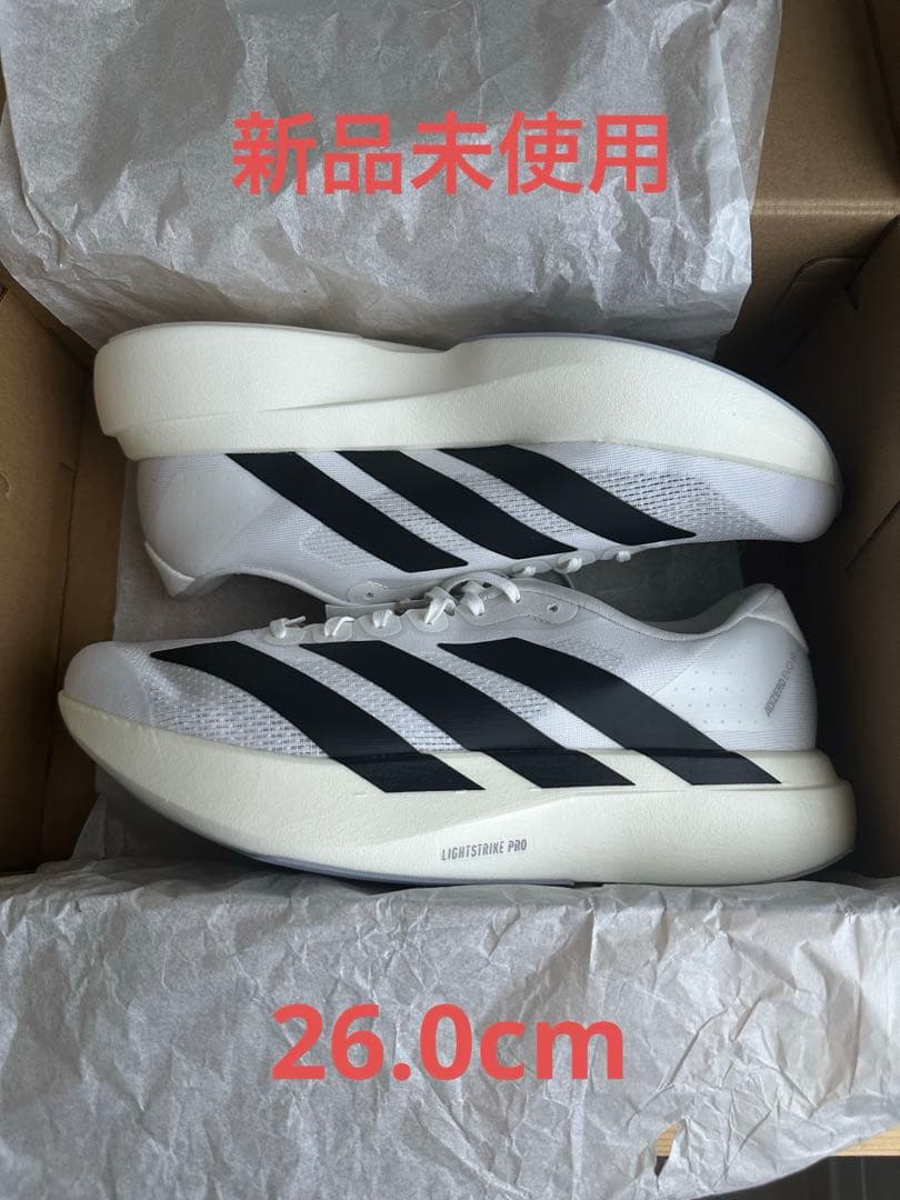 【新品未使用】アディゼロ EVO SL 26.0cm