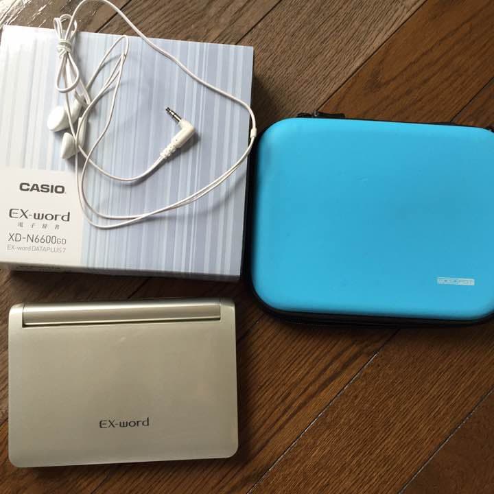 CASIO EX-word XD-N6600GD電子辞書 ほぼ未使用