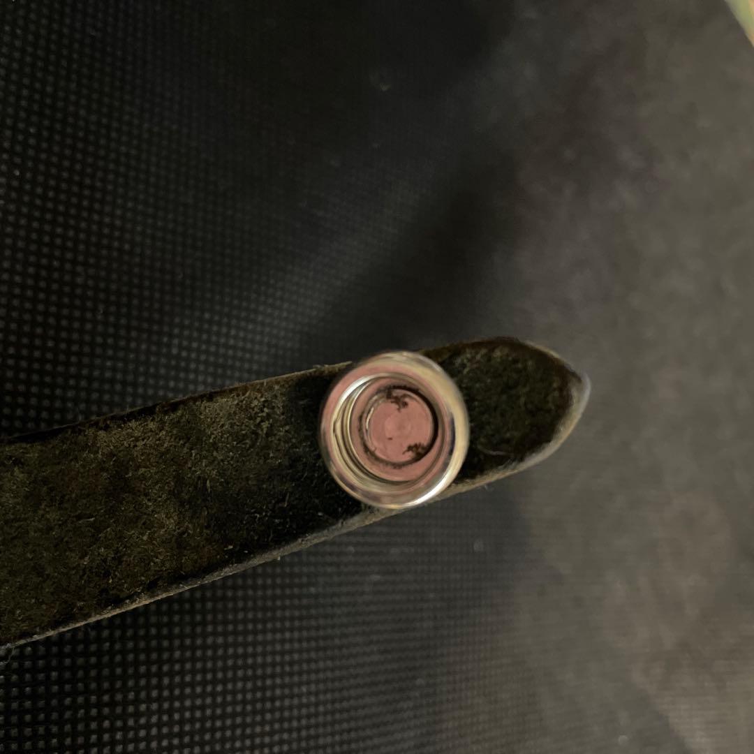 b*a様 週末まで価格★Chrome Hearts Wベルトループ フレアボタン