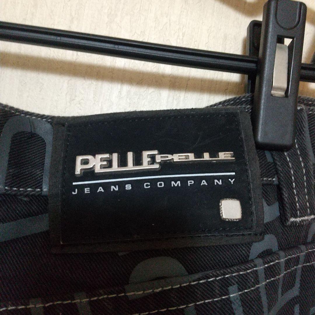 o*y様 PELLE PELLE『総柄ロゴ モノグラムデニムジーンズ』ペレペレ