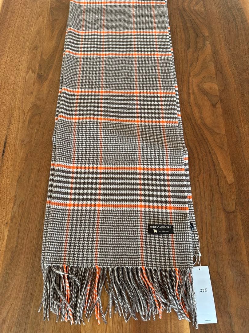 週末お値下げ　新品未使用　23区カシミヤ100% マフラー