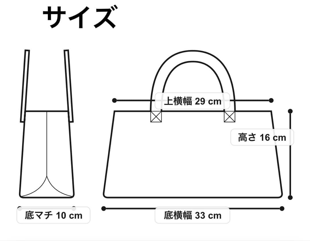 AULENTTI/ロングハンドルボストンバッグ　ブラウン