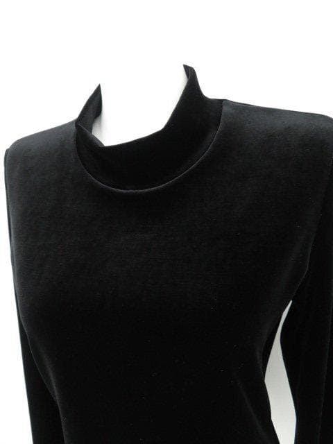 美品★FOXEY/フォクシーベロアトップ ベルブラック 38