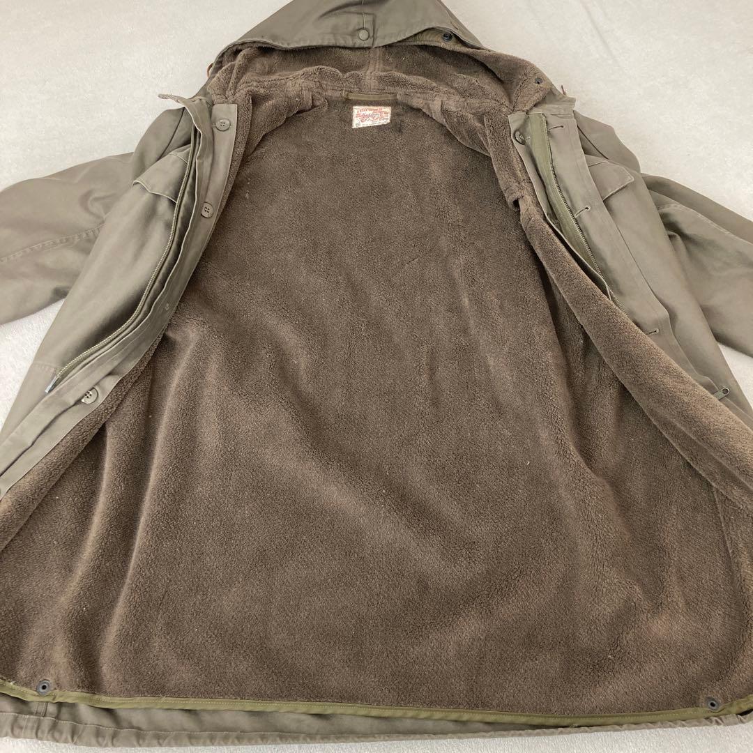 ドイツ軍　ビンテージ　ミリタリー　フィールド　モッズ　コート　ボアライナー