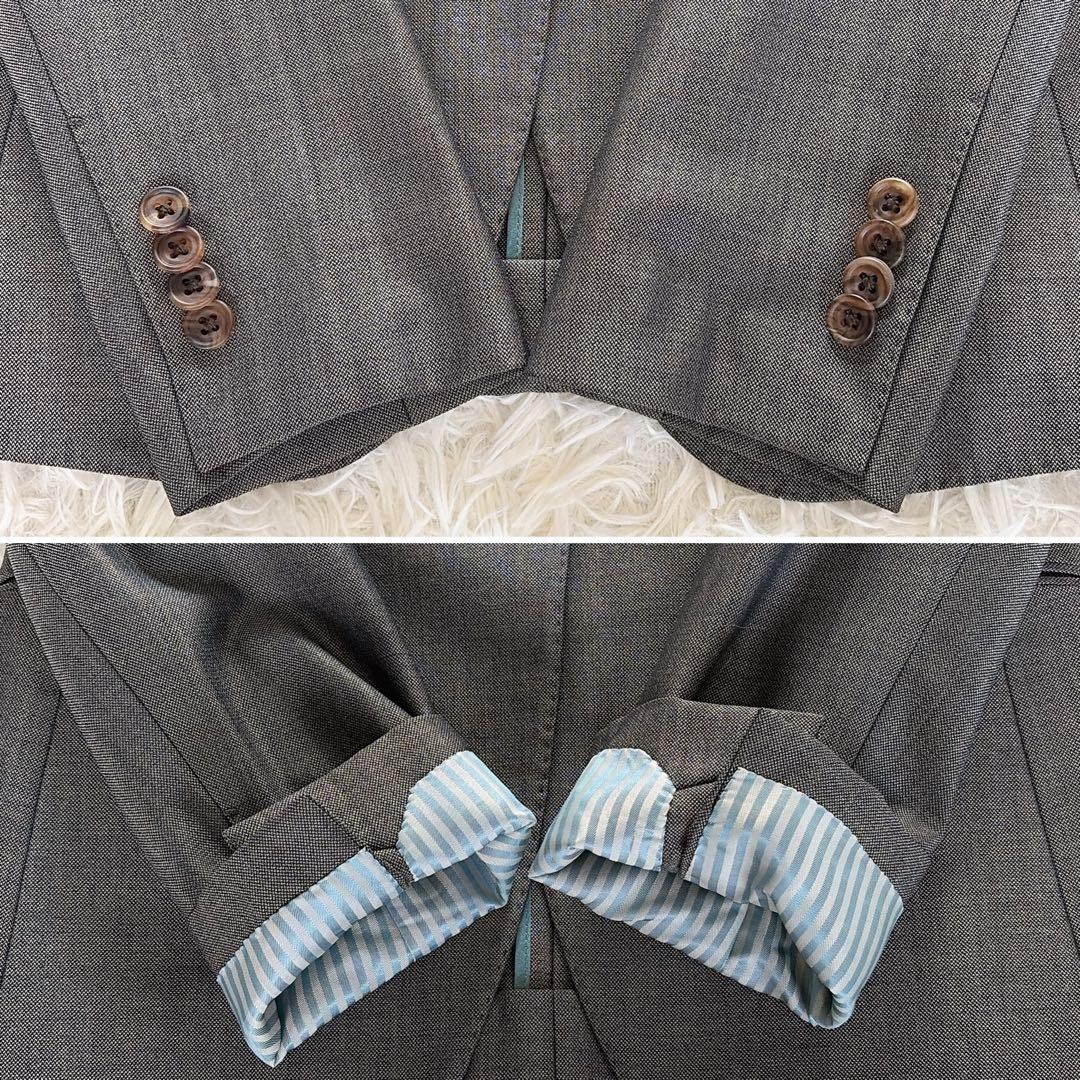 【トゥモローランドコレクション】シルク混ウールジャケットパンツスーツセットアップ