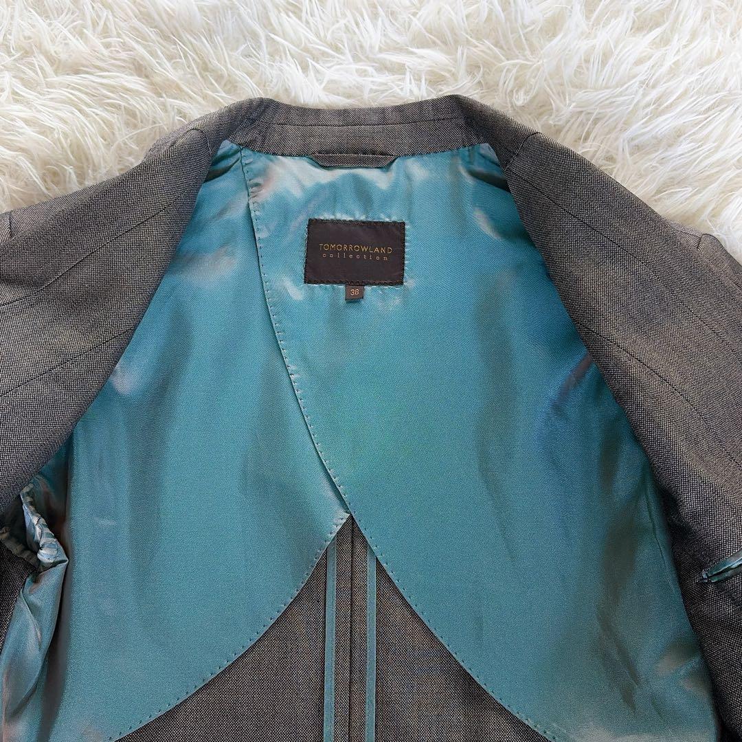 【トゥモローランドコレクション】シルク混ウールジャケットパンツスーツセットアップ