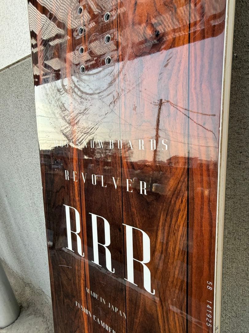 【MOSS】モス スノーボード RRR トリプルアール 158 板 カービング