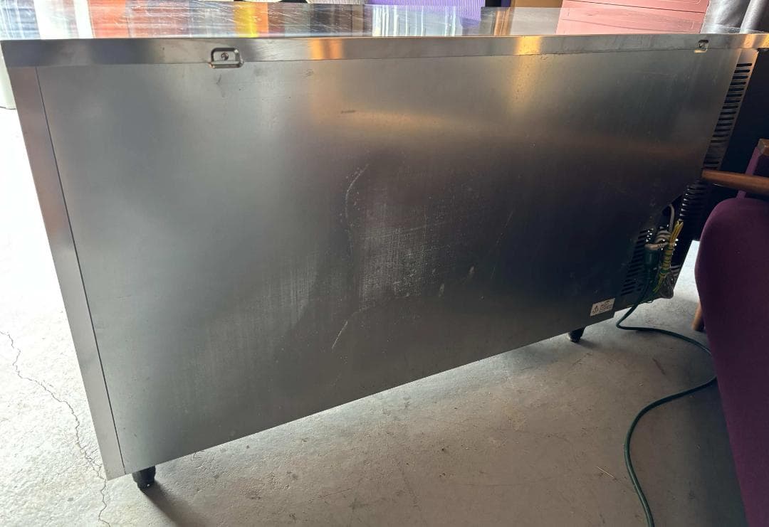 はあみん ホシザキテーブル形冷蔵庫RT-150MTCG幅150cm225L