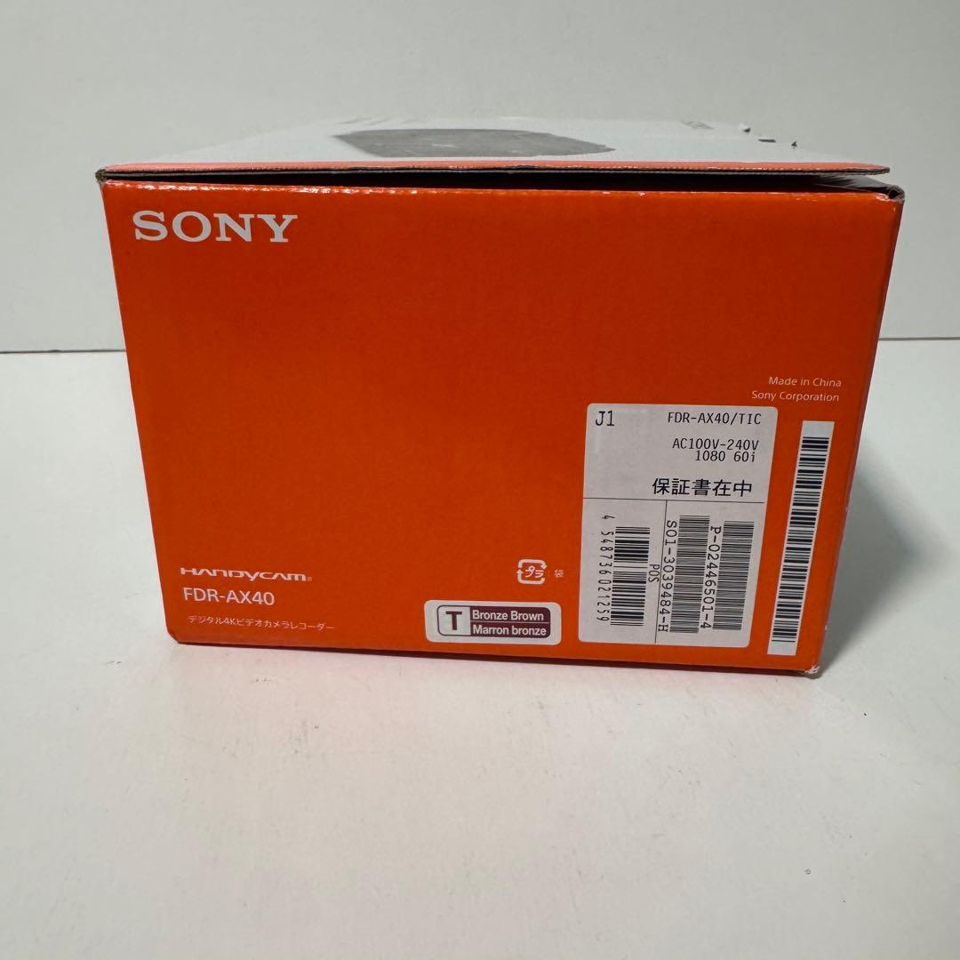 SONY ソニー FDR-AX40 ビデオカメラ ジャンク品