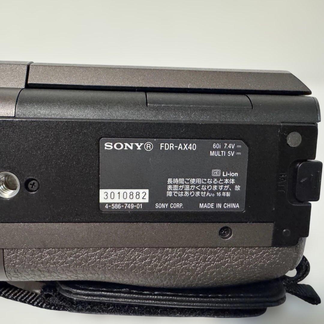 SONY ソニー FDR-AX40 ビデオカメラ ジャンク品