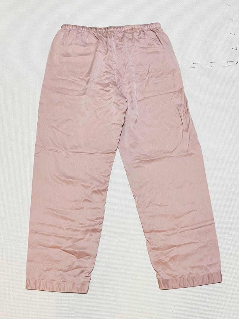 【てつこ】リリーシルクLily silk 高級シルク製 ボタンパジャマ　ピ