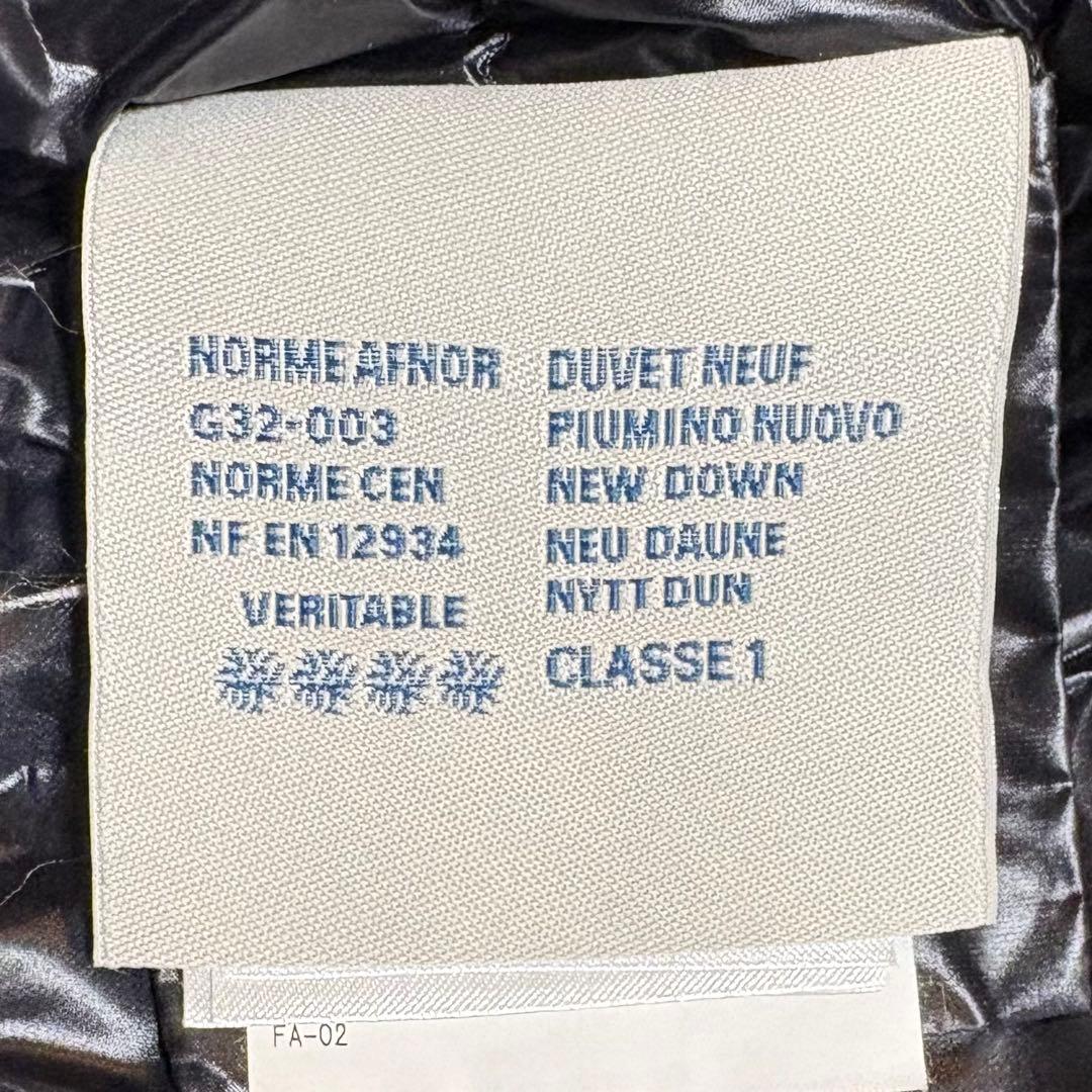 レディース　モンクレール　ダウンジャケット　ダウン　ジャケット　フード　紺色　S