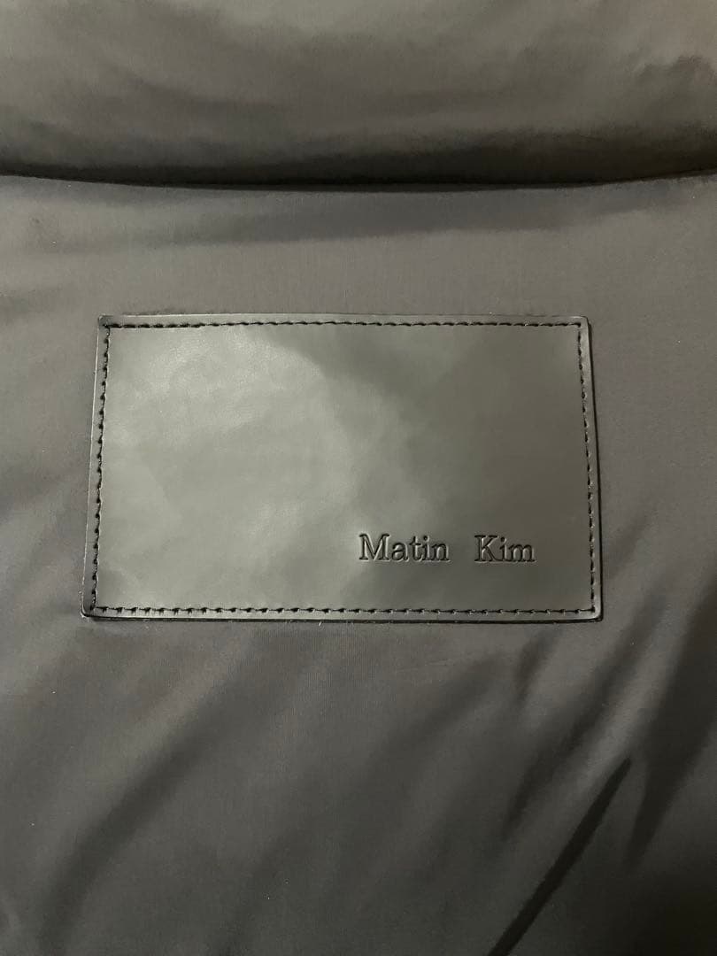 【クリーニング済】 MatinKim ショートダウン ブラック