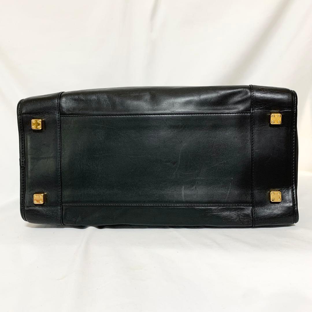 良品 LOEWE ロエベ ハンドバッグ ボストンバッグ アマソナ40 アナグラム