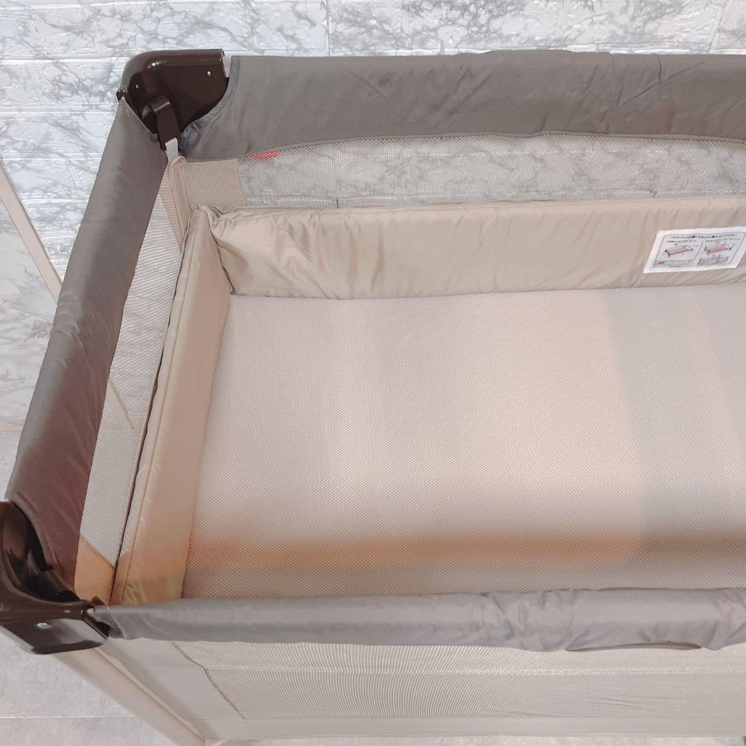 Aprica ココネルエアー ポータブル　ベビーベッド（良品）66047