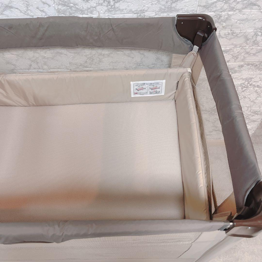 Aprica ココネルエアー ポータブル　ベビーベッド（良品）66047