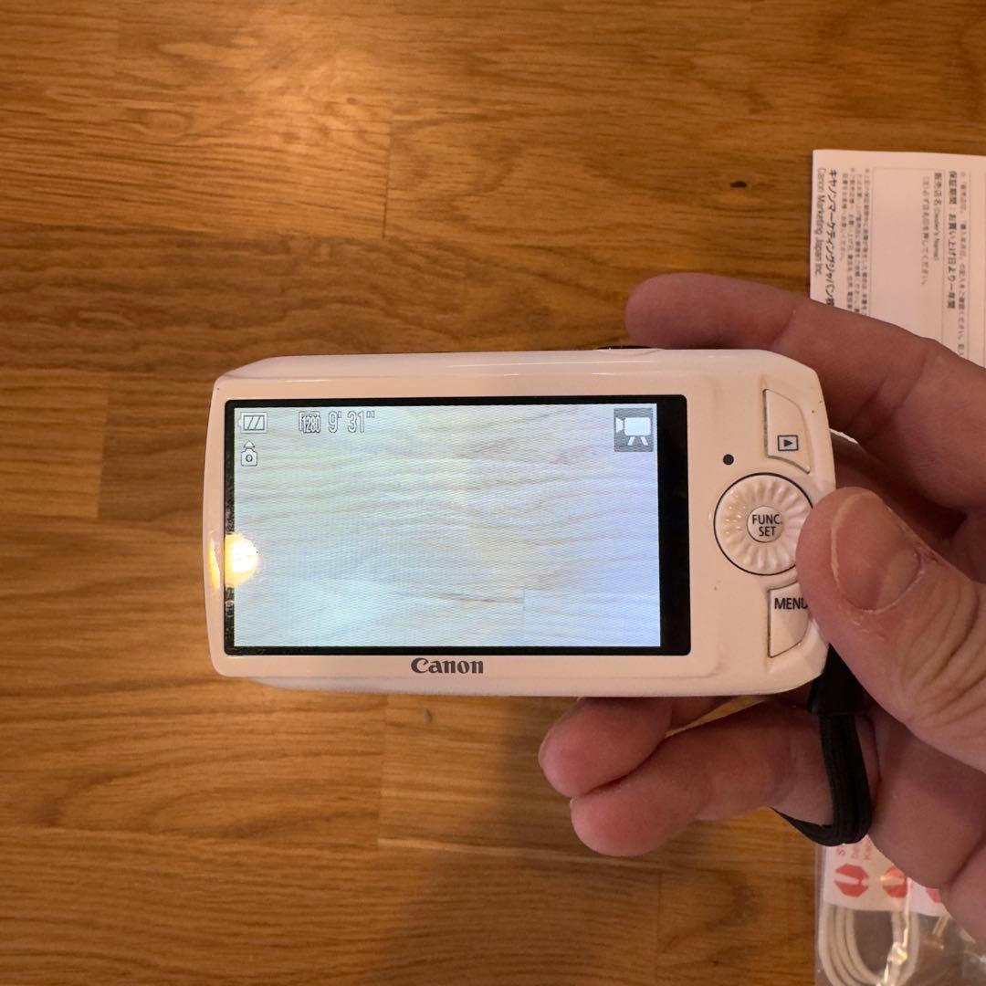 Canonデジタルカメラ IXY 30S ホワイト