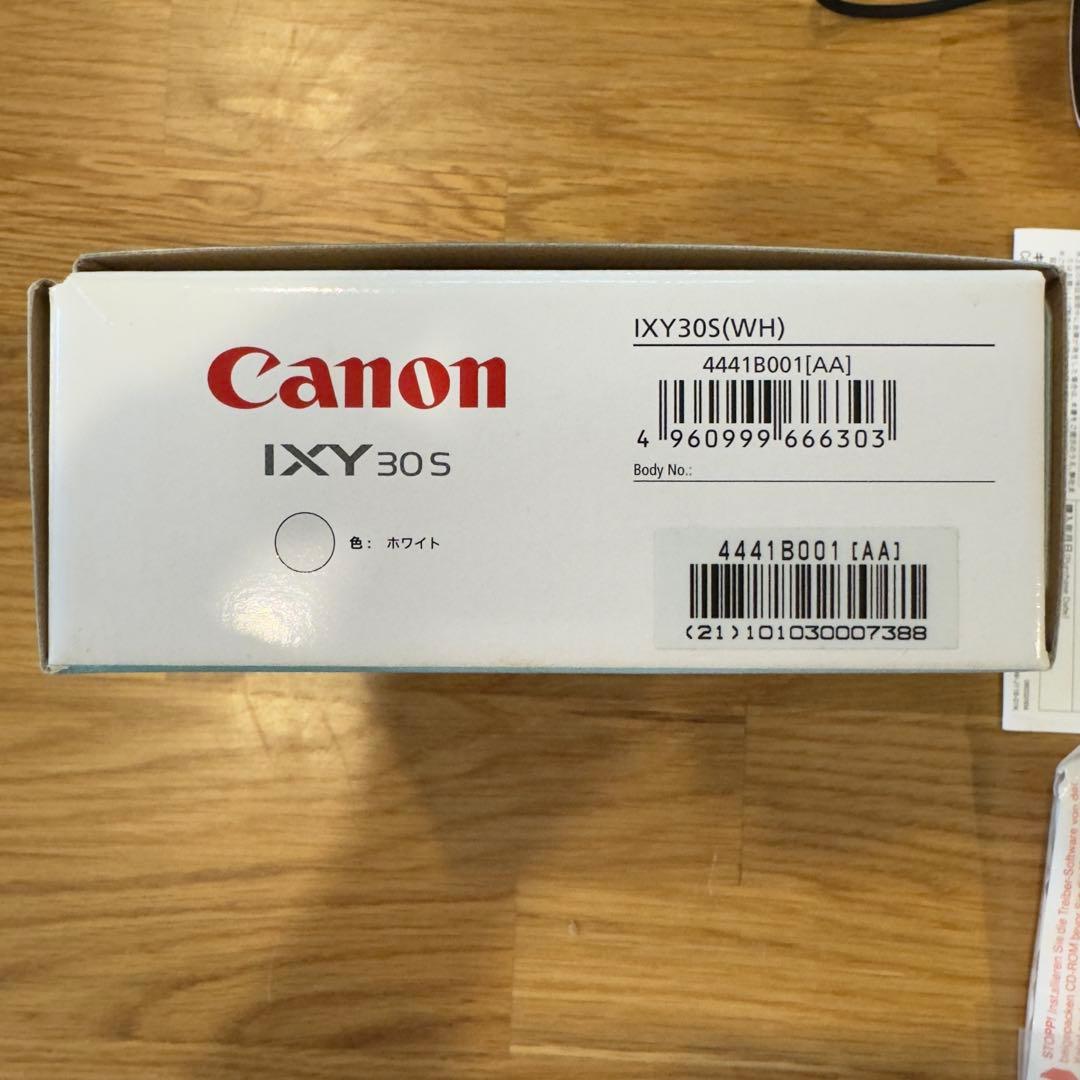 Canonデジタルカメラ IXY 30S ホワイト