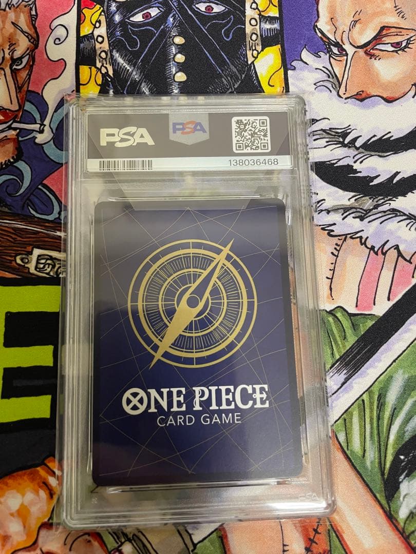 ワンピースカード　エース　手配書　SP psa10