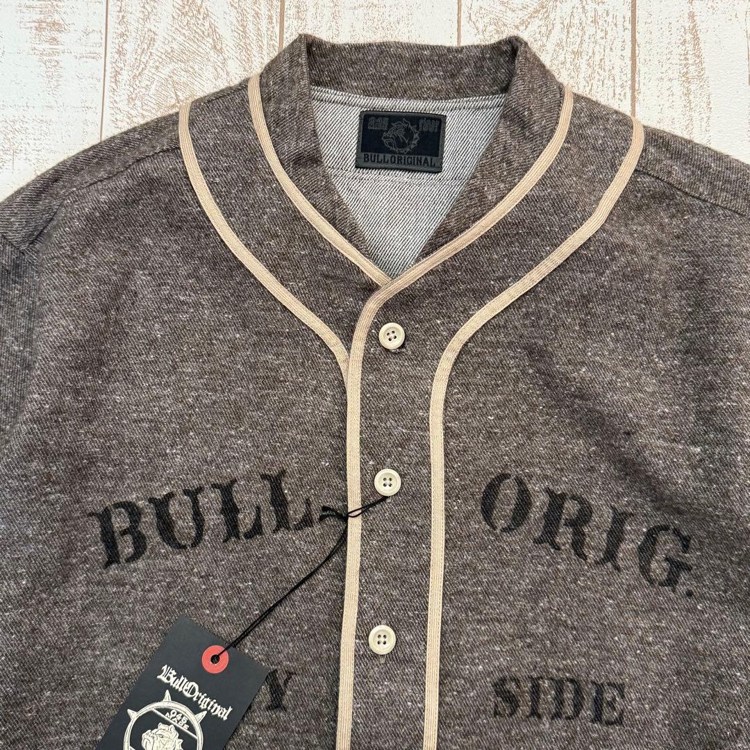 ブルです。未使用【BULL ORIGINAL】ベースボールシャツ