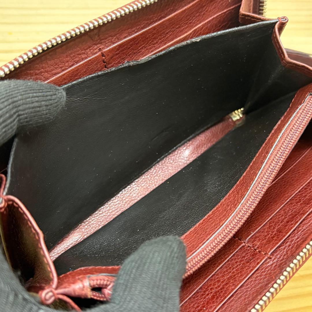 GUCCI グッチ　長財布　ラウンドファスナー　パイソン