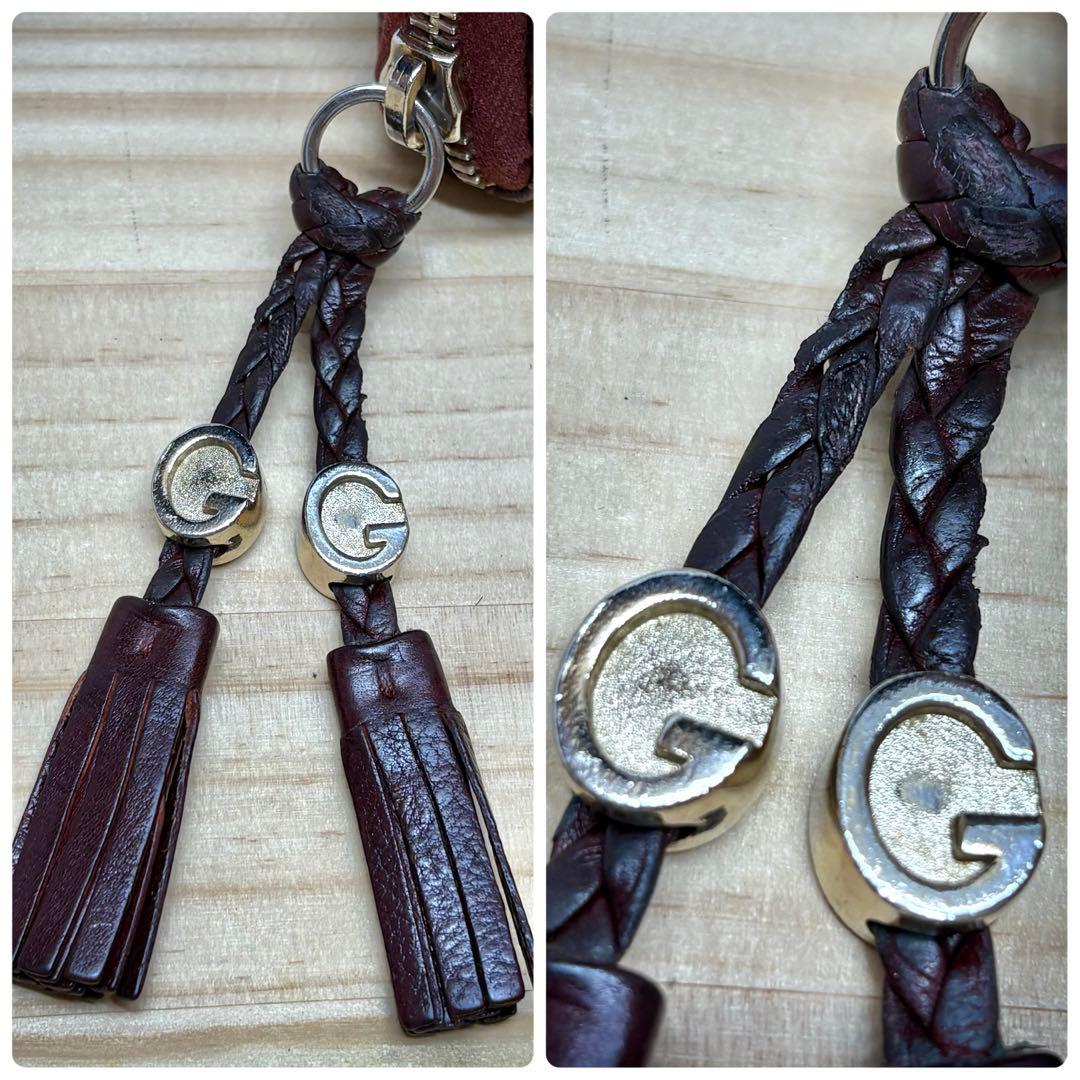 GUCCI グッチ　長財布　ラウンドファスナー　パイソン