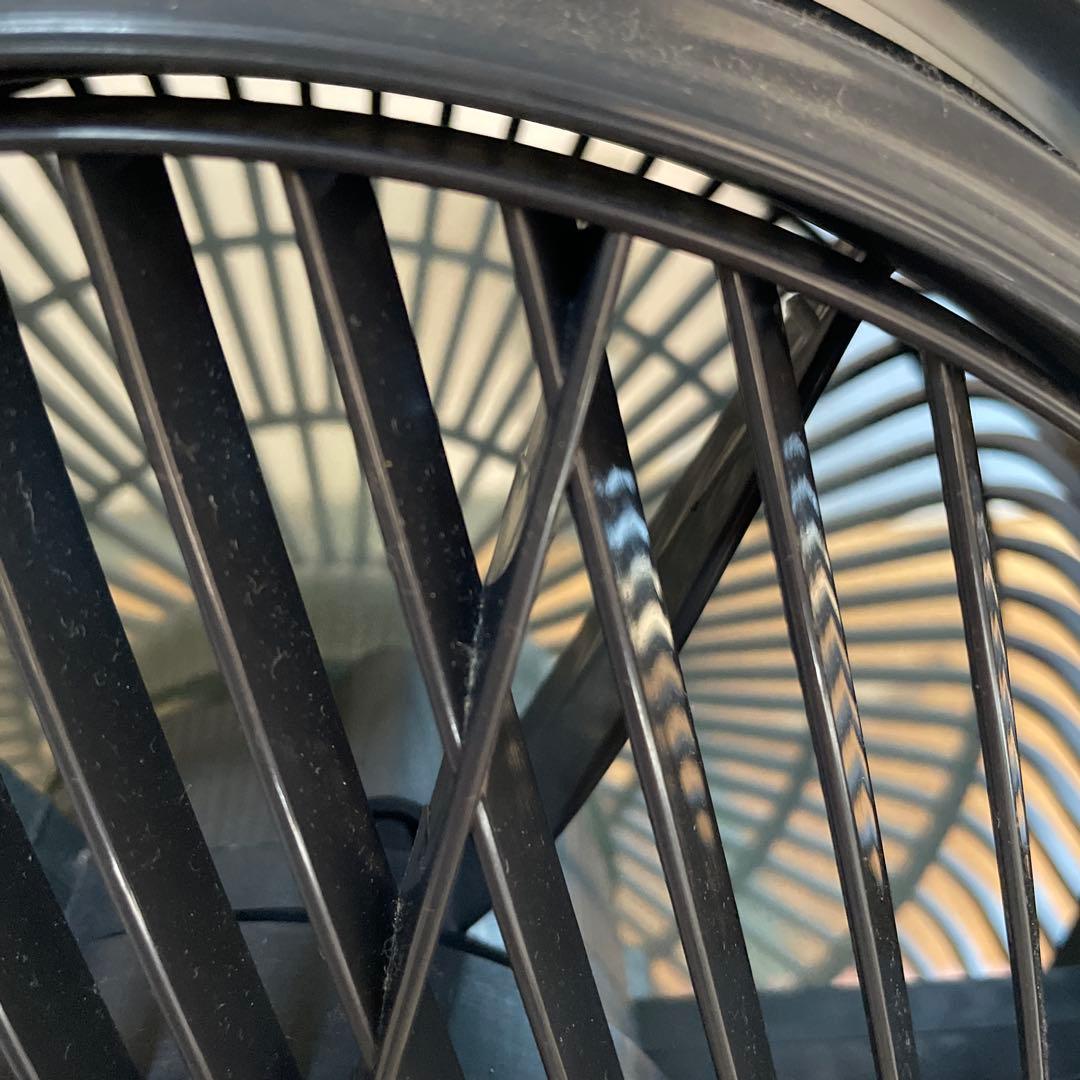 匿名配送　起動確認済　レトロ　卓上扇風機 シルバー