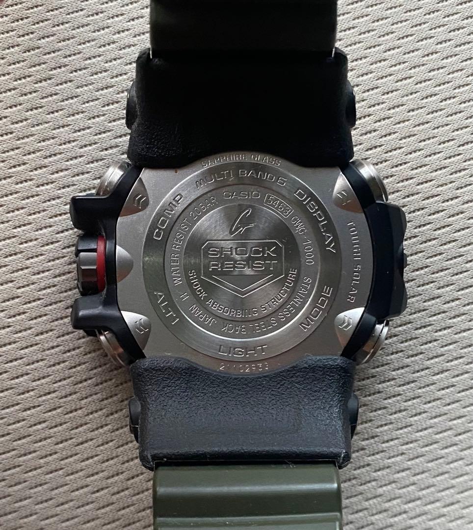 新品同様CASIO G-SHOCK マッドマスター GWG-1000-1A3JF