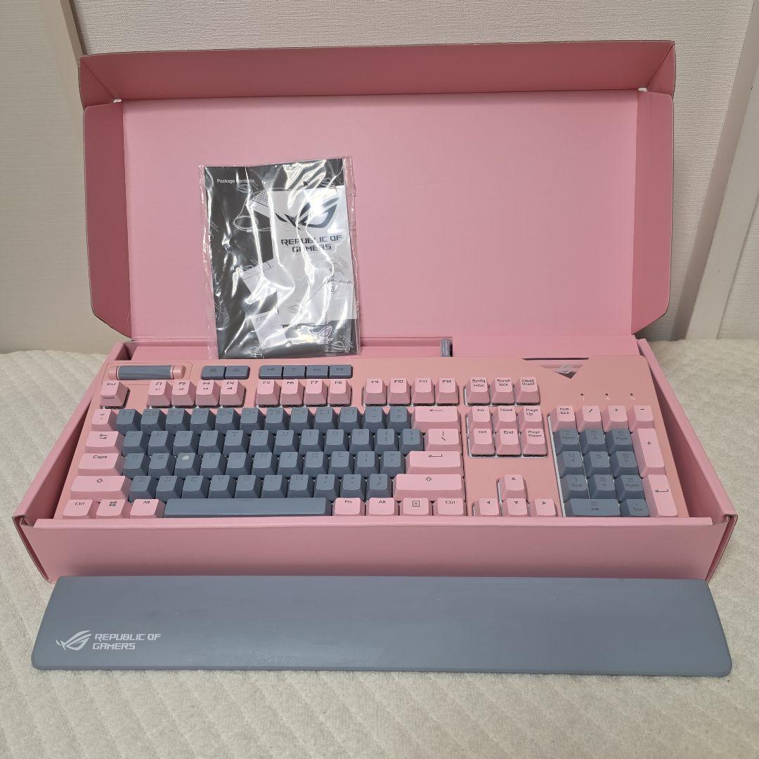 ROG Strix Flare PNK-LTD RGB キーボード