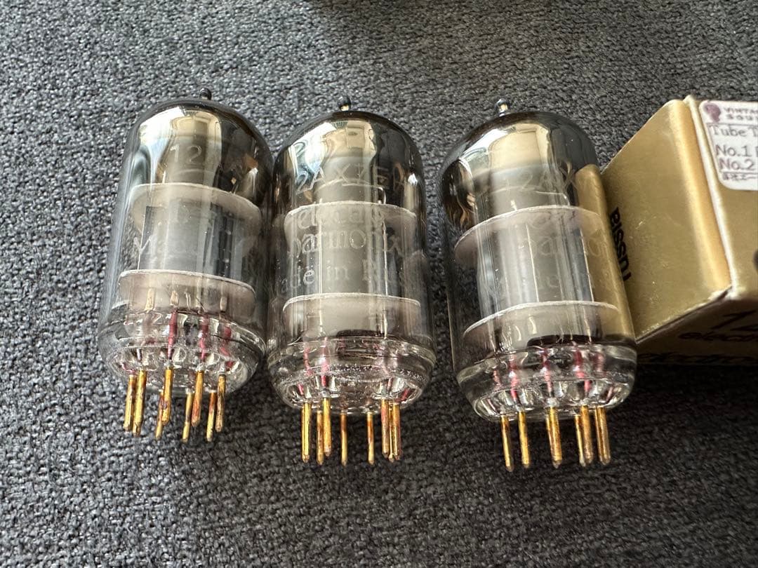 ELECTRO-HARMONIX 12AX7EH GOLD 3本マッチ