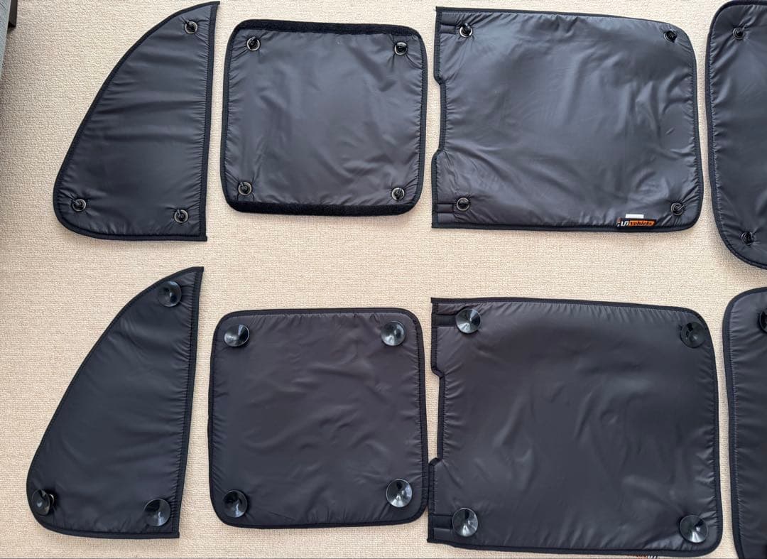 ユーアイビークル ハイエース ナロー 遮光パッド リア 1台分