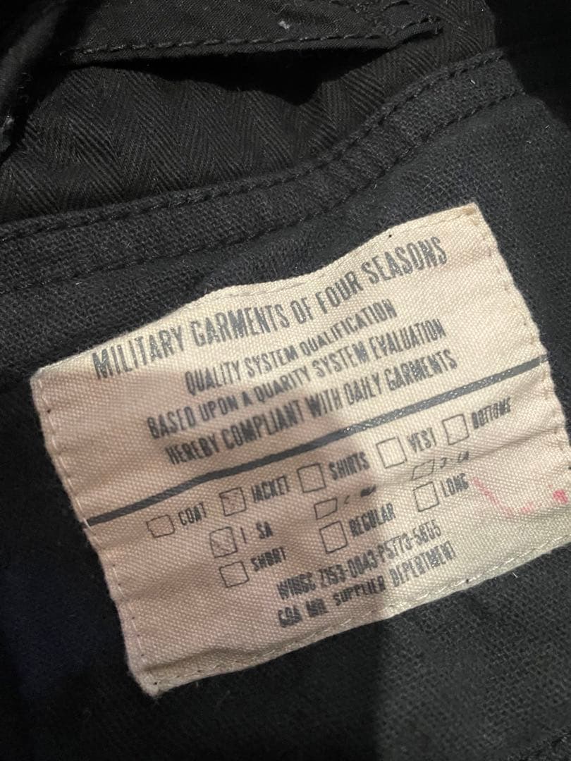 goa ジャケット　黒　ブラック　アウター